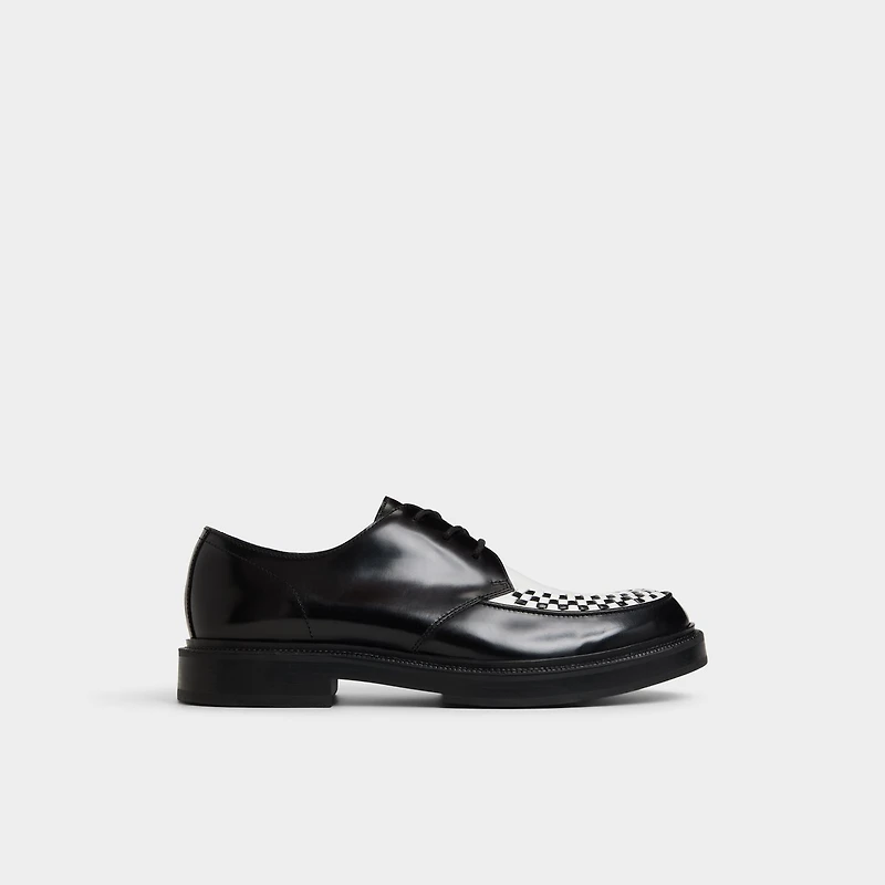 Rocco Black/White Men's Oxfords & Lace-ups | ALDO Canada