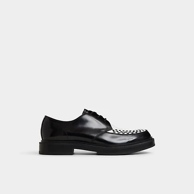 Rocco Black/White Men's Oxfords & Lace-ups | ALDO Canada