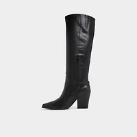Saddle Black Women's Tall Boots | ALDO Canada