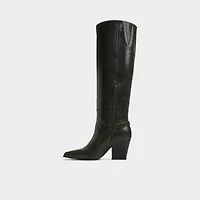 Saddle Dark Green Women's Tall Boots | ALDO Canada