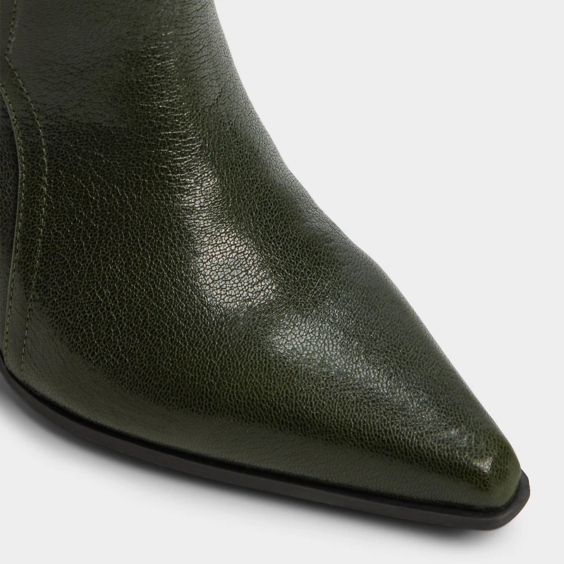 Saddle Dark Green Women's Tall Boots | ALDO Canada