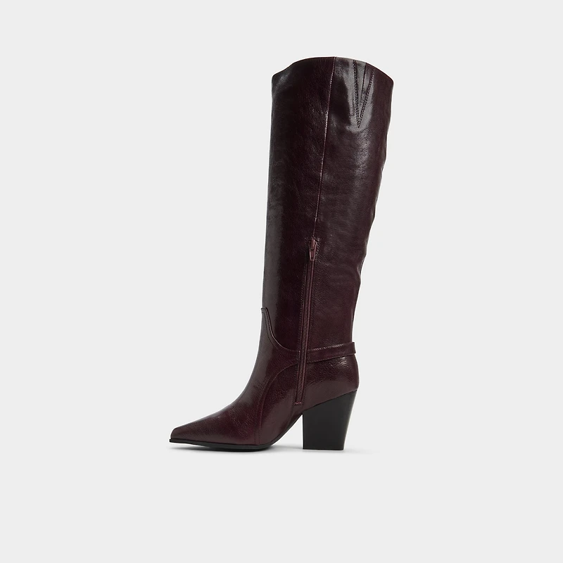 Saddle Bordo Women's Tall Boots | ALDO Canada