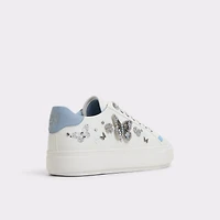 Saxony White/Multi Women's Platform and wedge sneakers | ALDO US