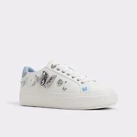 Saxony White/Multi Women's Platform and wedge sneakers | ALDO US