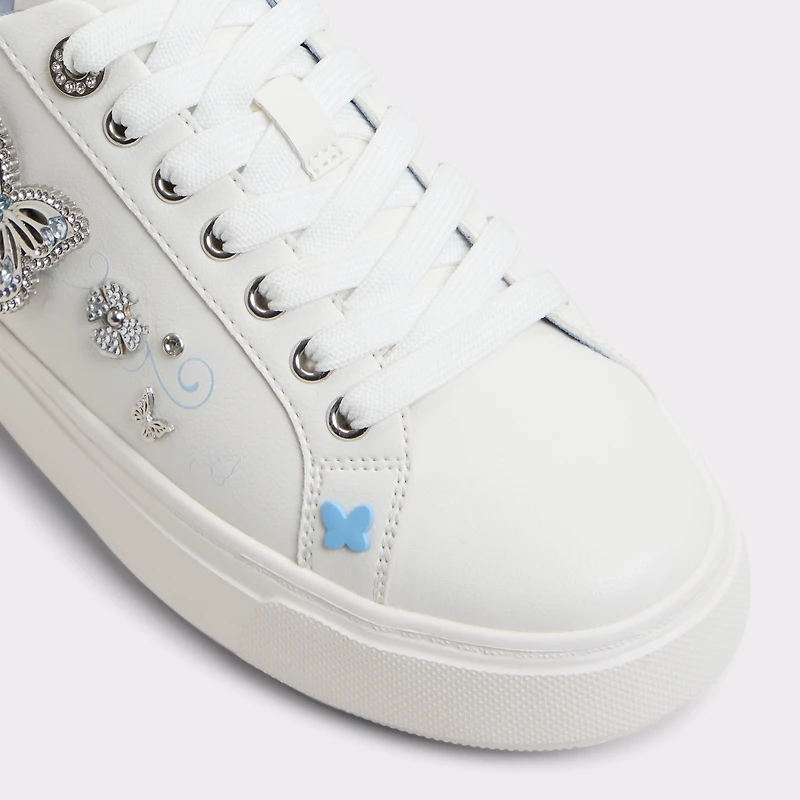 Saxony White/Multi Women's Platform and wedge sneakers | ALDO US