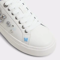 Saxony White/Multi Women's Platform and wedge sneakers | ALDO US