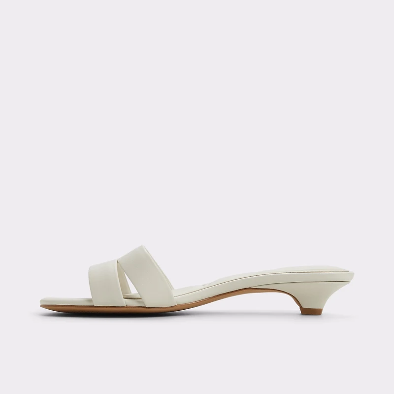 Scarletta White/Bone Women's Mule slides | ALDO US