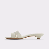Scarletta White/Bone Women's Mule slides | ALDO US
