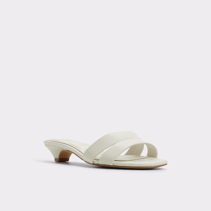 Scarletta White/Bone Women's Mule slides | ALDO US