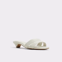 Scarletta White/Bone Women's Mule slides | ALDO US
