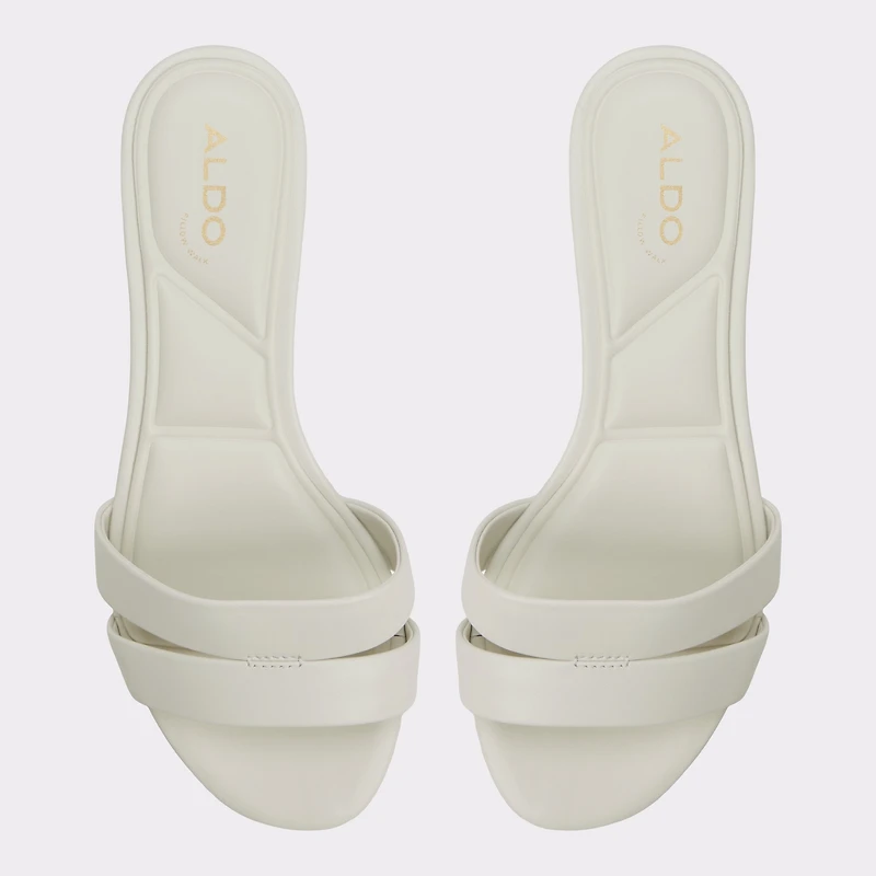 Scarletta White/Bone Women's Mule slides | ALDO US