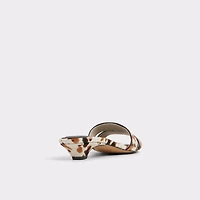 Scarletta White/Black Women's Heeled mules | ALDO Canada