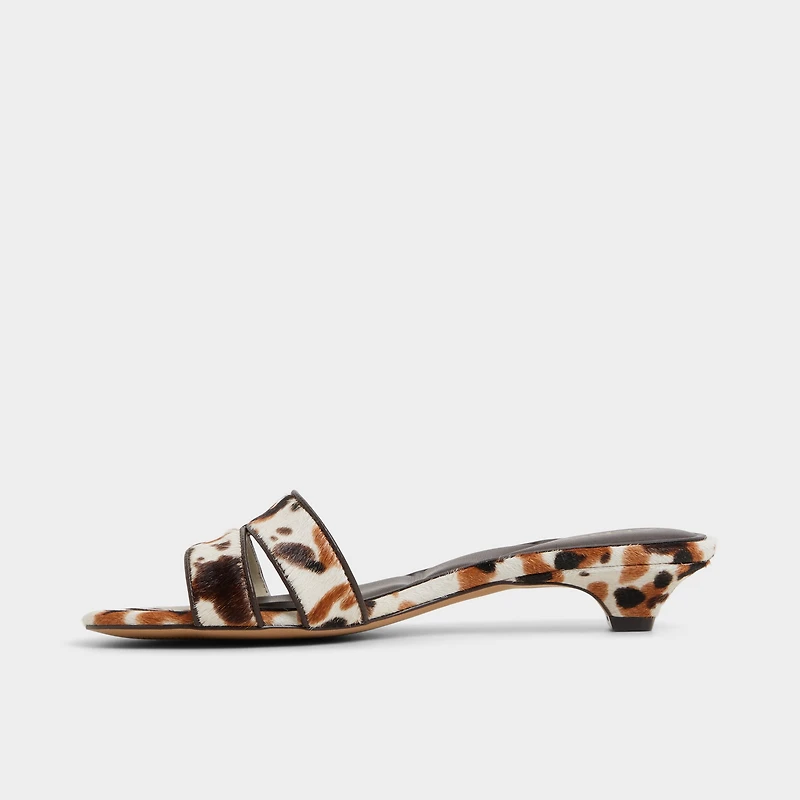 Scarletta Blanc/Noir Femmes Mules a talons | ALDO Canada
