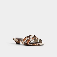 Scarletta Blanc/Noir Femmes Mules a talons | ALDO Canada