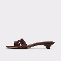 Scarletta Dark Brown Women's Heeled mules | ALDO Canada