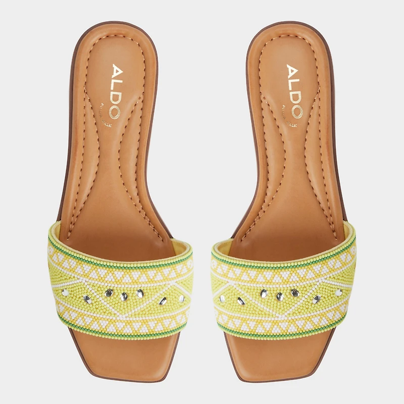 Seavacay Jaune Vif Femmes Talons plats | ALDO Canada