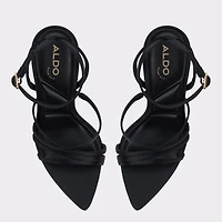Solania Black Women's Strappy sandals | ALDO Canada