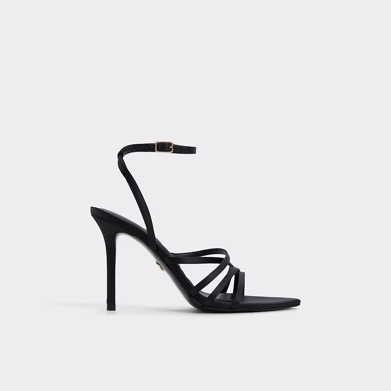 Solania Black Women's Strappy sandals | ALDO Canada