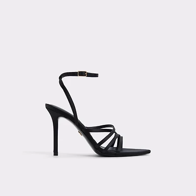 Solania Black Women's Strappy sandals | ALDO Canada