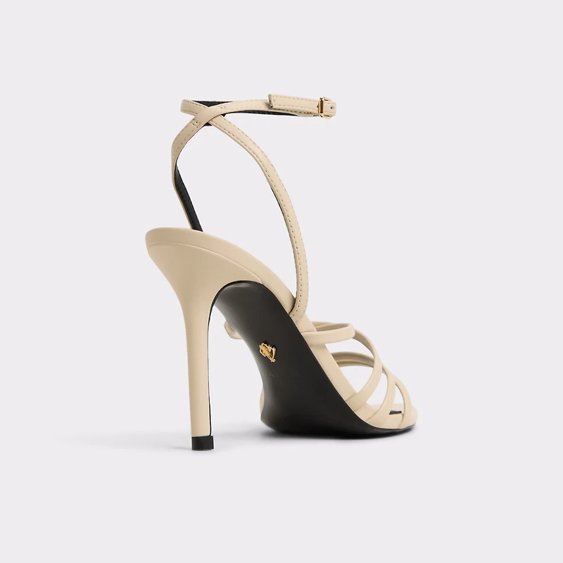 Solania Light Beige Women's Strappy sandals | ALDO Canada