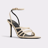 Solania Light Beige Women's Strappy sandals | ALDO Canada