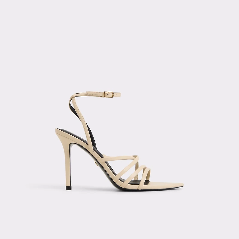 Solania Light Beige Women's Strappy sandals | ALDO Canada