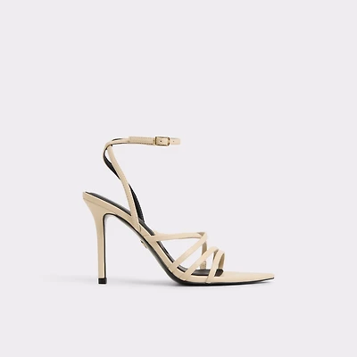 Solania Light Beige Women's Strappy sandals | ALDO Canada