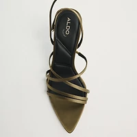 Solania Other Green Women's Strappy Heels | ALDO Canada