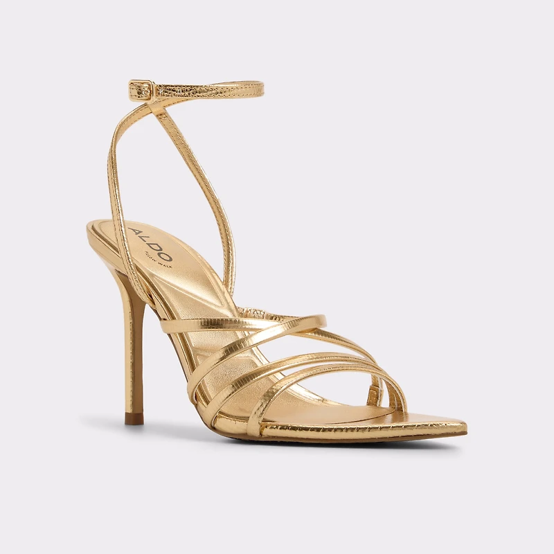 Solania Gold Women's Heeled sandals | ALDO US