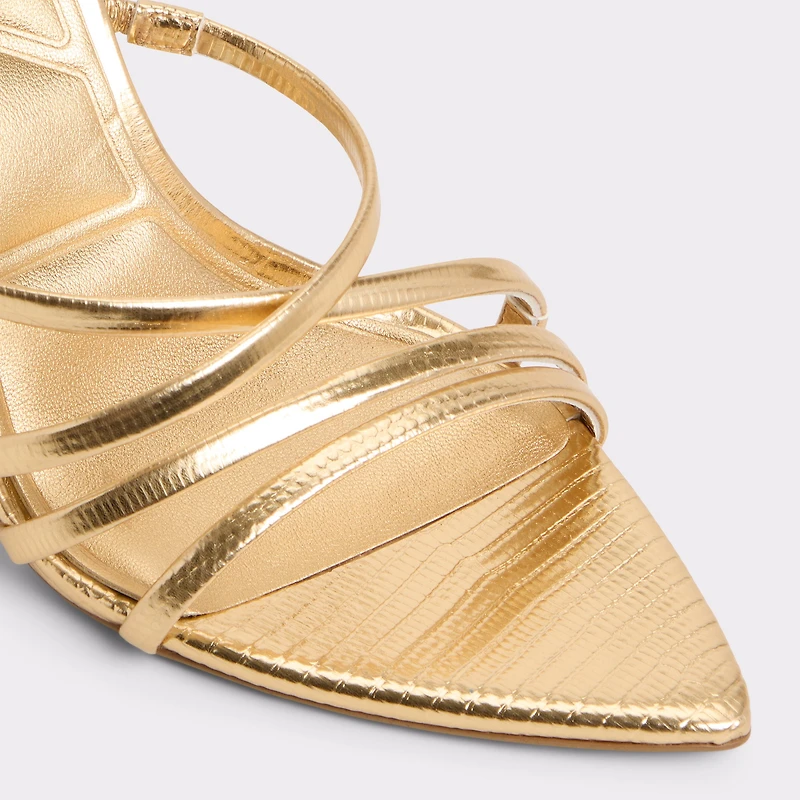 Solania Gold Women's Heeled sandals | ALDO US