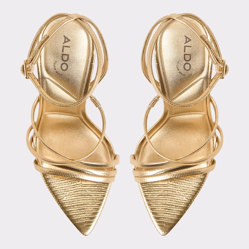 Solania Gold Women's Heeled sandals | ALDO US