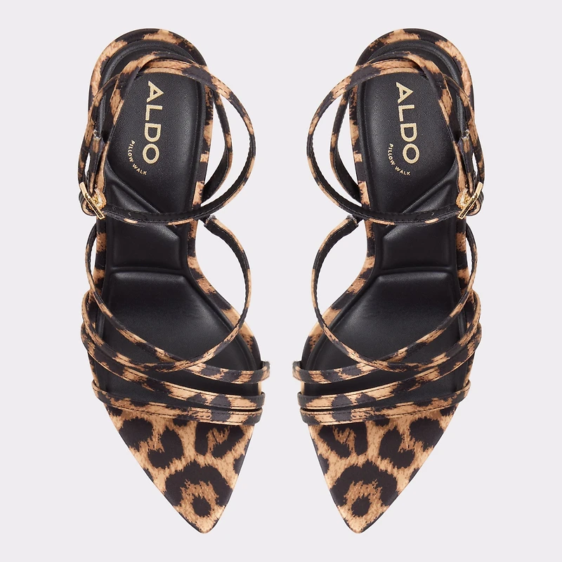 Solania Brown Multi Women's Strappy sandals | ALDO US