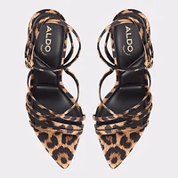 Solania Brown Multi Women's Strappy sandals | ALDO US