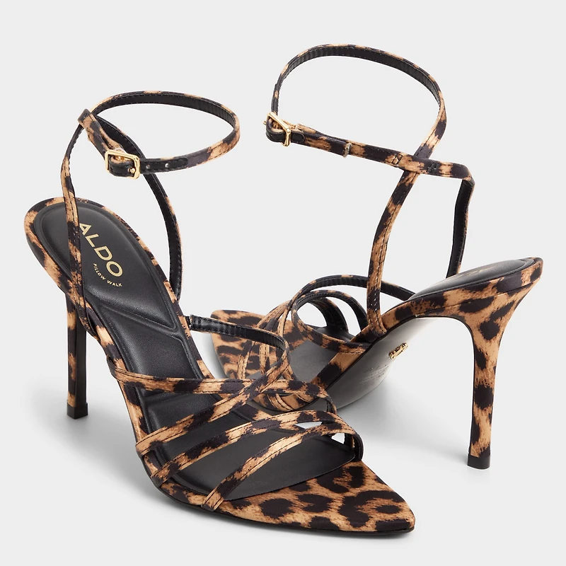 Solania Marron Multi Femmes Talons à lanières | ALDO Canada