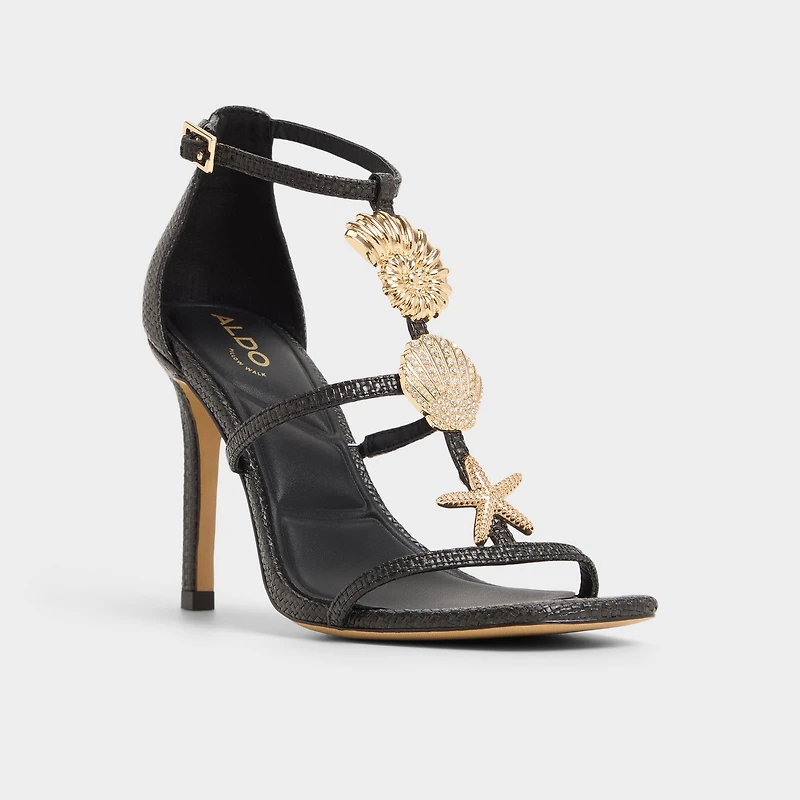 Summerdate Noir Femmes Talons à lanières | ALDO Canada