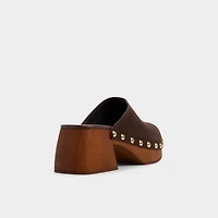 Tayloria Dark Brown Women's Mule slides | ALDO Canada