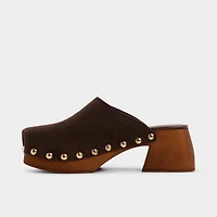 Tayloria Dark Brown Women's Mule slides | ALDO Canada