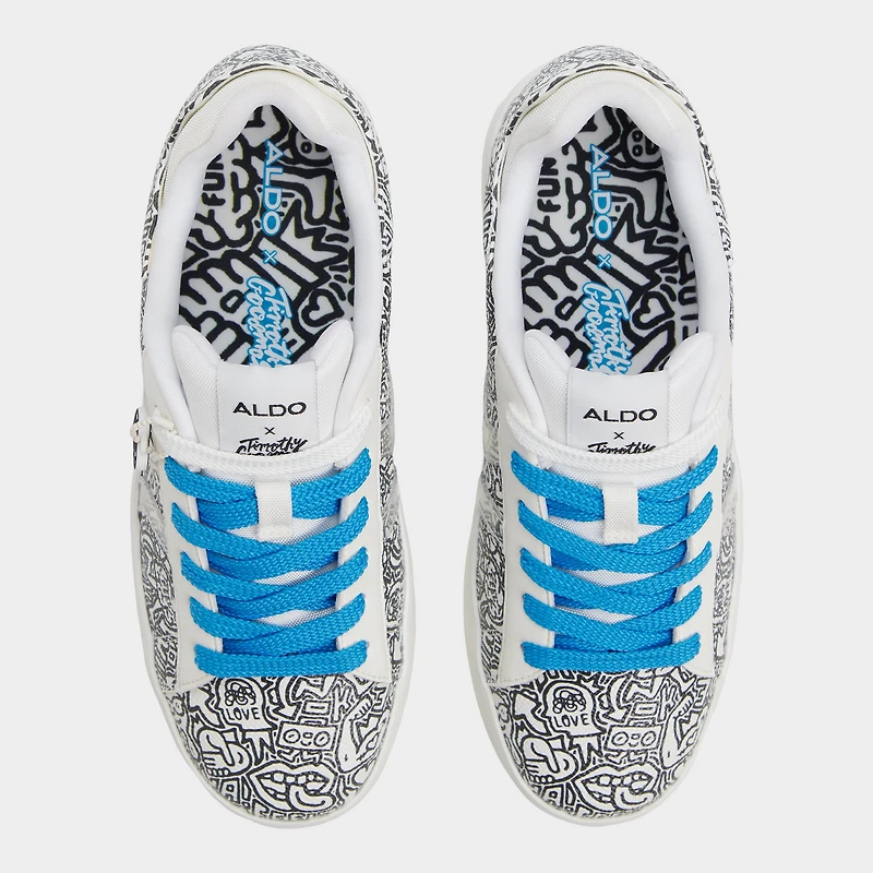 Timothy Goodman Blanc/Noir Femmes Sneakers bas | ALDO Canada