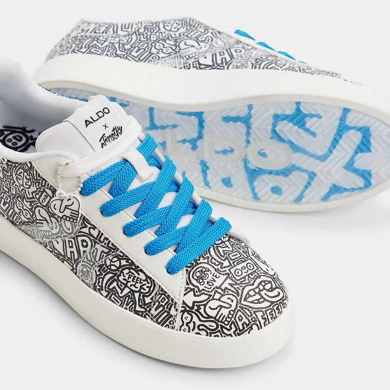 Timothy Goodman Blanc/Noir Femmes Sneakers bas | ALDO Canada
