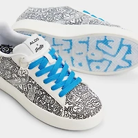 Timothy Goodman Blanc/Noir Femmes Sneakers bas | ALDO Canada