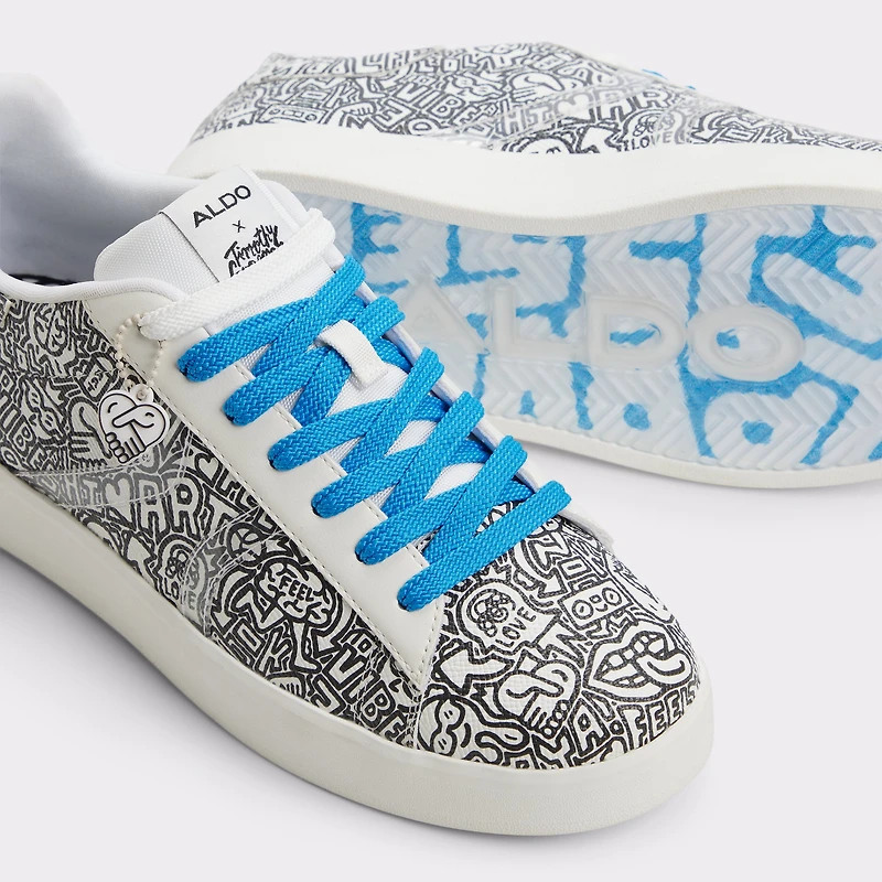 Timothy Goodman White/Print Men's Low top | ALDO Canada