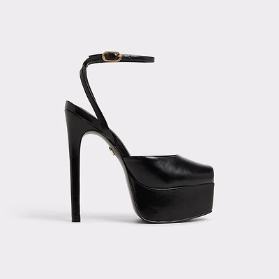 Thalina Black Women's Platform sandals | ALDO US