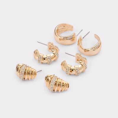 Triplecharm Gold/Clear Multi Women's Earrings | ALDO Canada