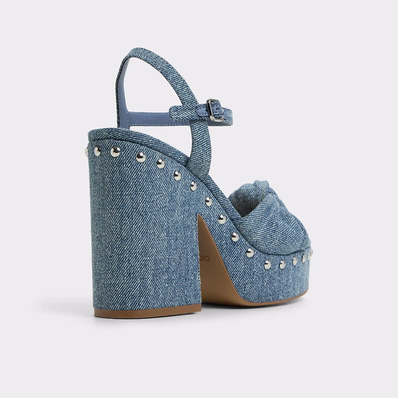 Ulialdan Blue Combo Women's Platform sandals | ALDO US