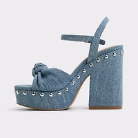 Ulialdan Blue Combo Women's Platform sandals | ALDO US