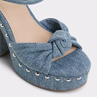 Ulialdan Blue Combo Women's Platform sandals | ALDO US