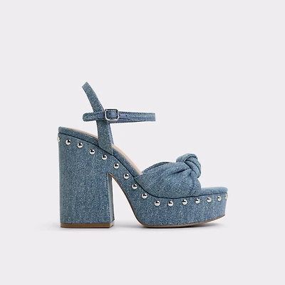 Ulialdan Blue Combo Women's Platform sandals | ALDO US
