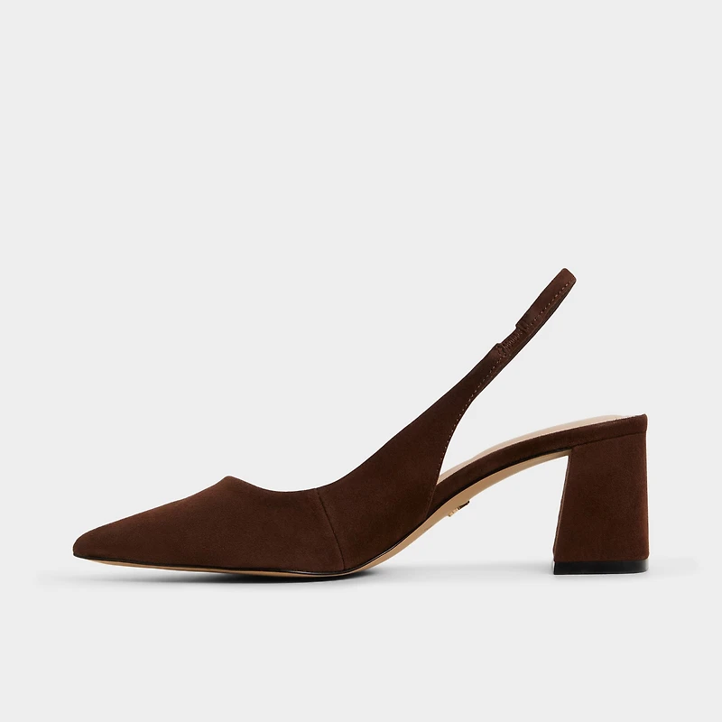 Uliana Dark Brown Women's Block heels | ALDO Canada
