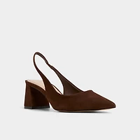 Uliana Dark Brown Women's Block heels | ALDO Canada