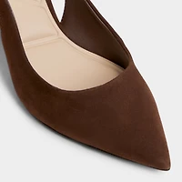 Uliana Dark Brown Women's Block heels | ALDO Canada
